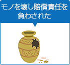 モノを壊し賠償責任を負わされた